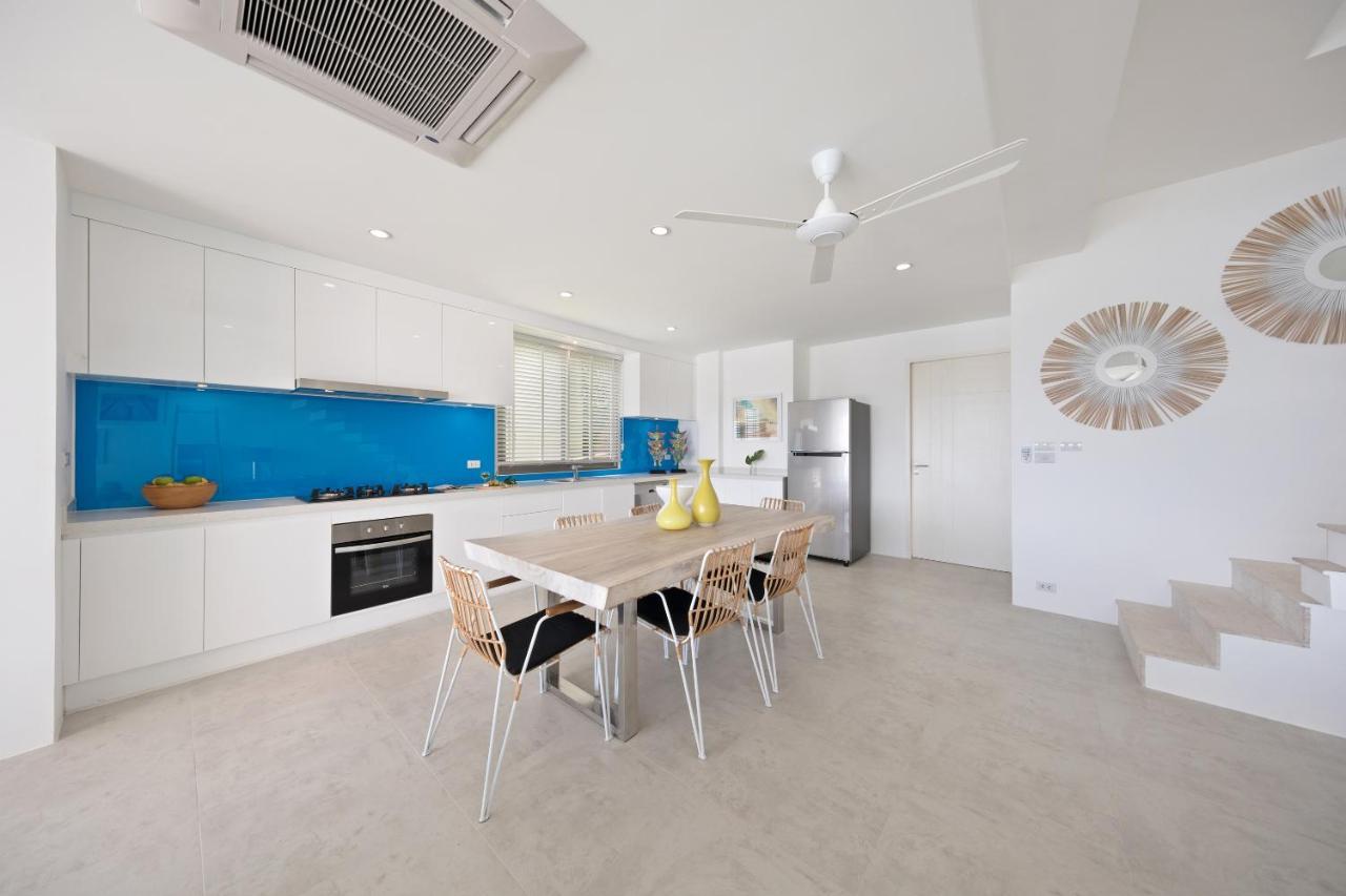 Beachside Villa - B18 - At Bayside Luxury Villas Samrong Bay Beach, 4 Bed 5 Bath, Sea & Sunset Views, Only 200M Walk To The Beach Choeng Mon Bagian luar foto