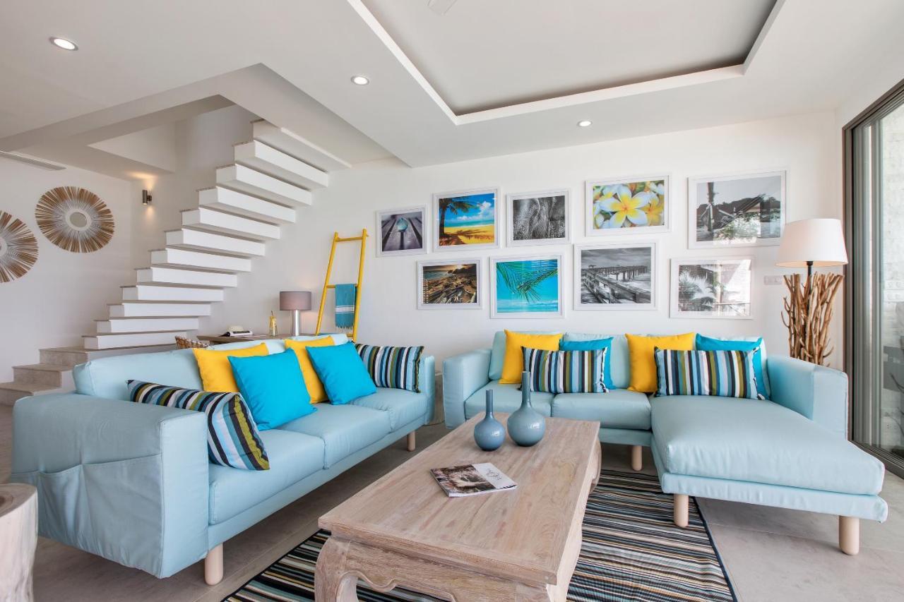 Beachside Villa - B18 - At Bayside Luxury Villas Samrong Bay Beach, 4 Bed 5 Bath, Sea & Sunset Views, Only 200M Walk To The Beach Choeng Mon Bagian luar foto
