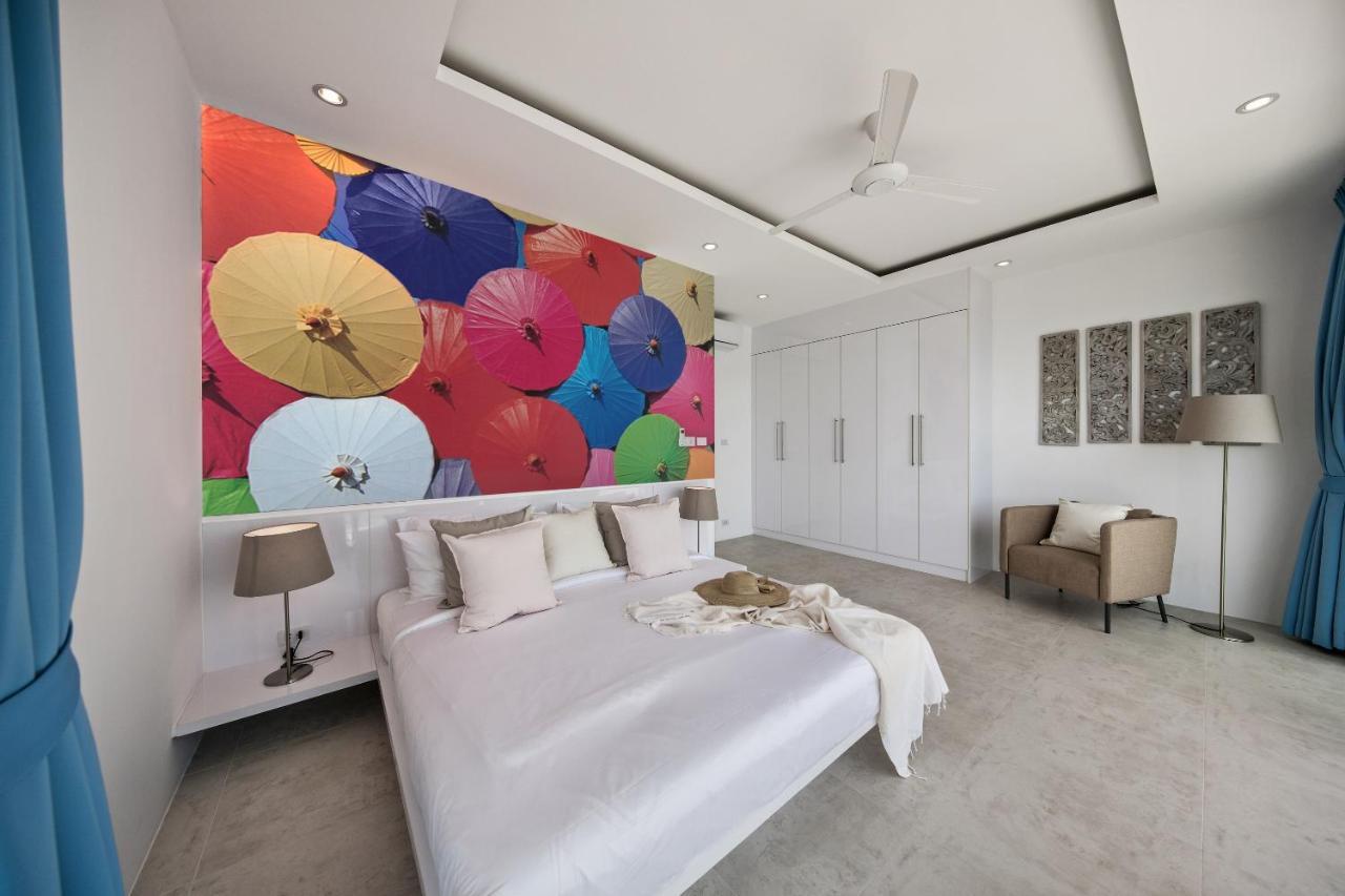 Beachside Villa - B18 - At Bayside Luxury Villas Samrong Bay Beach, 4 Bed 5 Bath, Sea & Sunset Views, Only 200M Walk To The Beach Choeng Mon Bagian luar foto