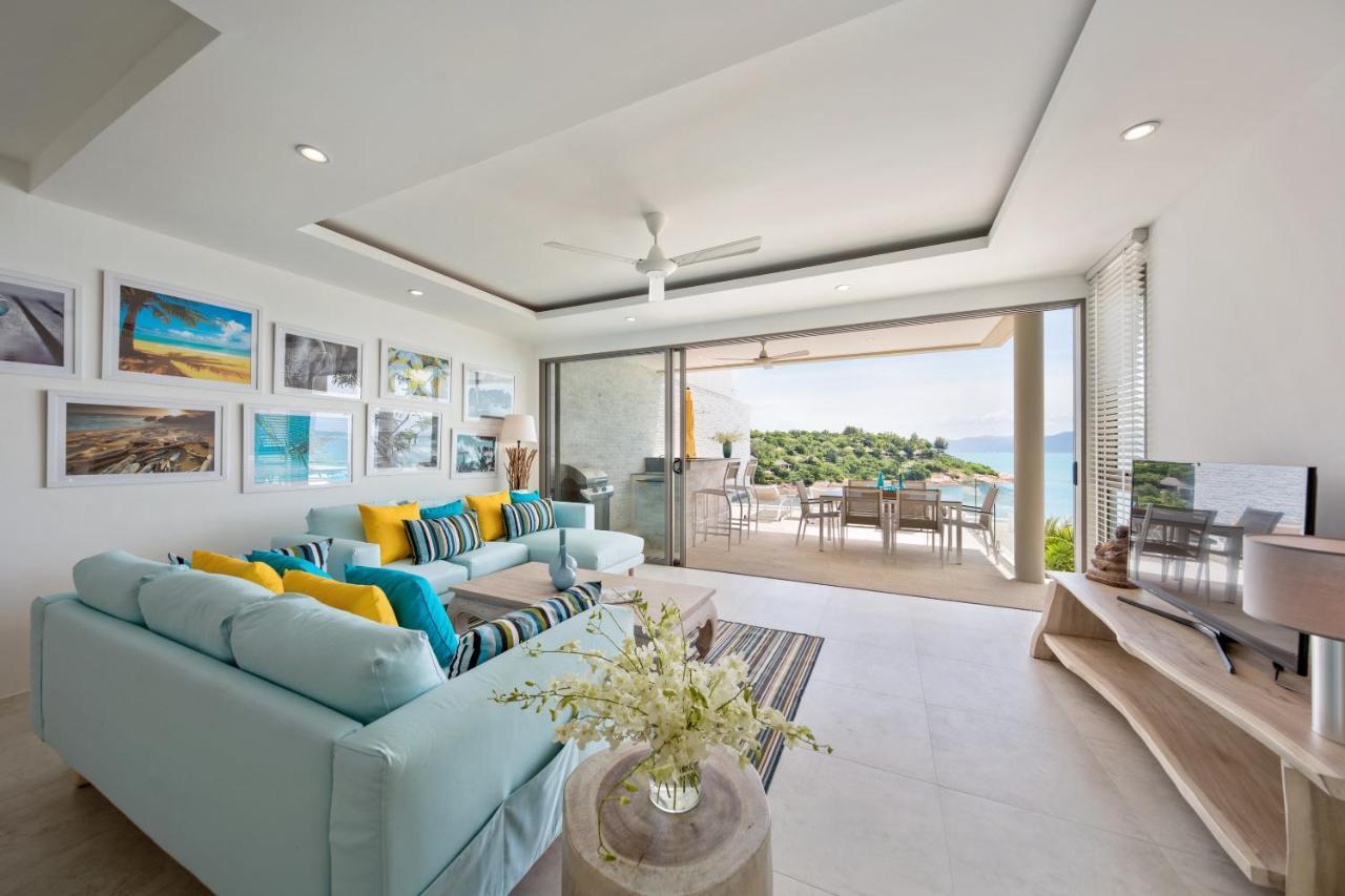 Beachside Villa - B18 - At Bayside Luxury Villas Samrong Bay Beach, 4 Bed 5 Bath, Sea & Sunset Views, Only 200M Walk To The Beach Choeng Mon Bagian luar foto