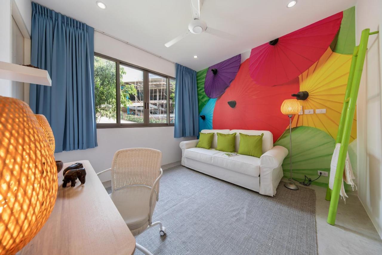 Beachside Villa - B18 - At Bayside Luxury Villas Samrong Bay Beach, 4 Bed 5 Bath, Sea & Sunset Views, Only 200M Walk To The Beach Choeng Mon Bagian luar foto