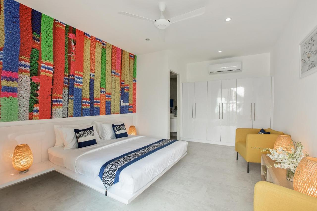 Beachside Villa - B18 - At Bayside Luxury Villas Samrong Bay Beach, 4 Bed 5 Bath, Sea & Sunset Views, Only 200M Walk To The Beach Choeng Mon Bagian luar foto