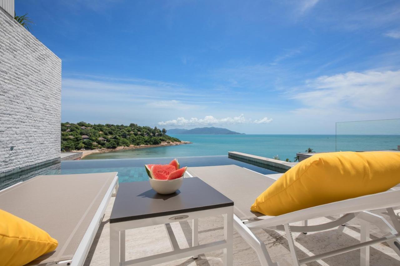 Beachside Villa - B18 - At Bayside Luxury Villas Samrong Bay Beach, 4 Bed 5 Bath, Sea & Sunset Views, Only 200M Walk To The Beach Choeng Mon Bagian luar foto