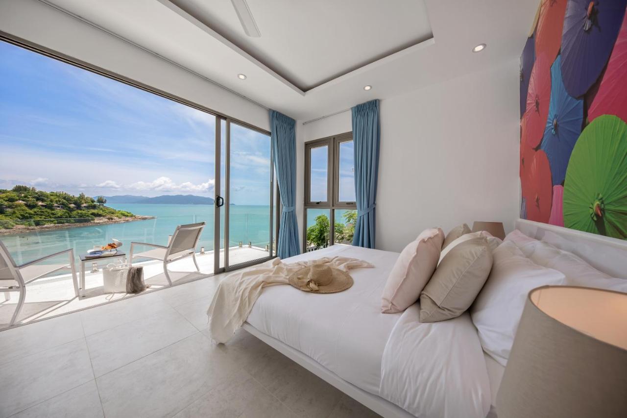 Beachside Villa - B18 - At Bayside Luxury Villas Samrong Bay Beach, 4 Bed 5 Bath, Sea & Sunset Views, Only 200M Walk To The Beach Choeng Mon Bagian luar foto