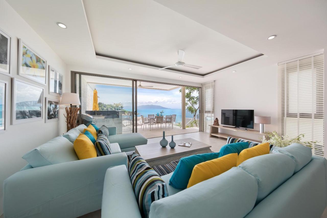 Beachside Villa - B18 - At Bayside Luxury Villas Samrong Bay Beach, 4 Bed 5 Bath, Sea & Sunset Views, Only 200M Walk To The Beach Choeng Mon Bagian luar foto