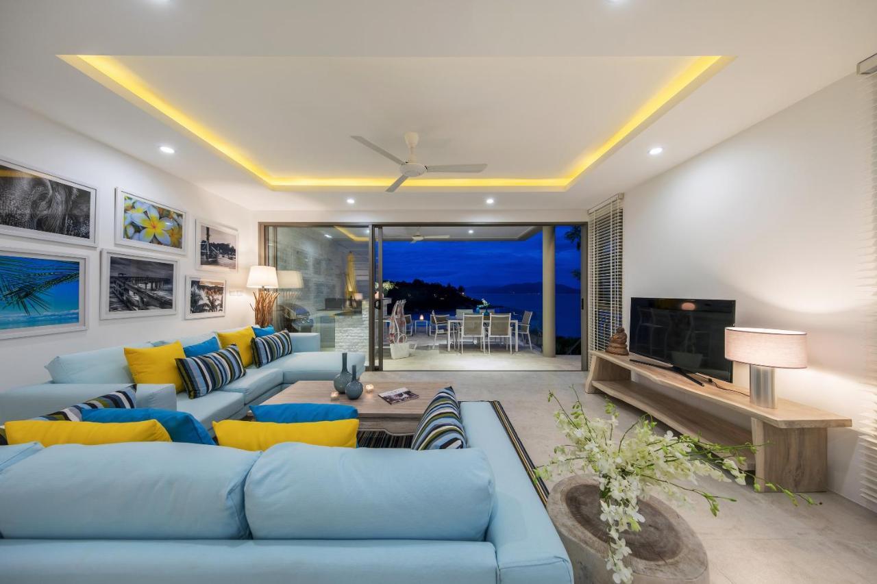 Beachside Villa - B18 - At Bayside Luxury Villas Samrong Bay Beach, 4 Bed 5 Bath, Sea & Sunset Views, Only 200M Walk To The Beach Choeng Mon Bagian luar foto