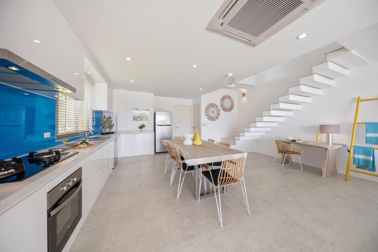 Beachside Villa - B18 - At Bayside Luxury Villas Samrong Bay Beach, 4 Bed 5 Bath, Sea & Sunset Views, Only 200M Walk To The Beach Choeng Mon Bagian luar foto