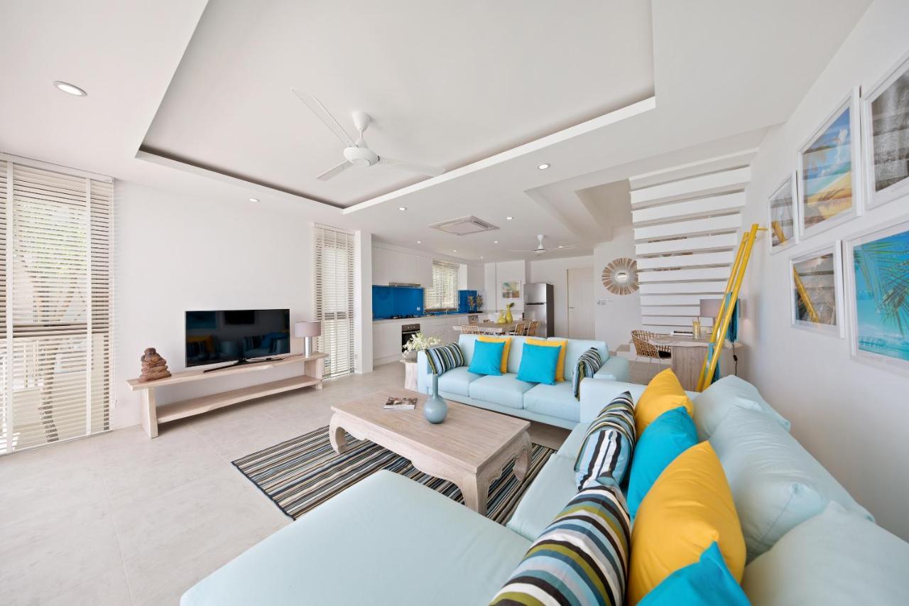 Beachside Villa - B18 - At Bayside Luxury Villas Samrong Bay Beach, 4 Bed 5 Bath, Sea & Sunset Views, Only 200M Walk To The Beach Choeng Mon Bagian luar foto
